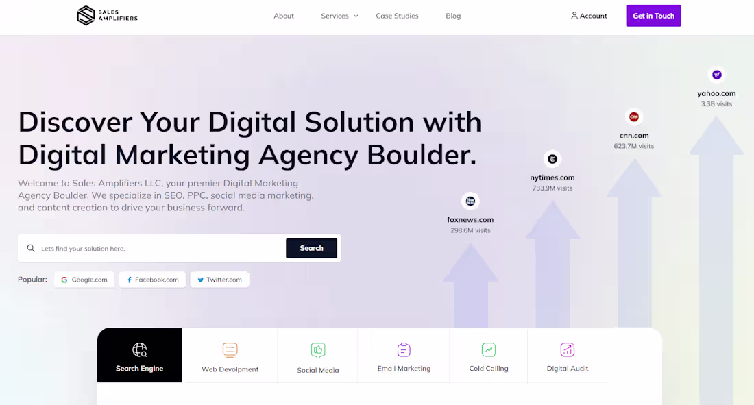 Cover image for Domain to Deployment: Sales Amplifiers Web Project