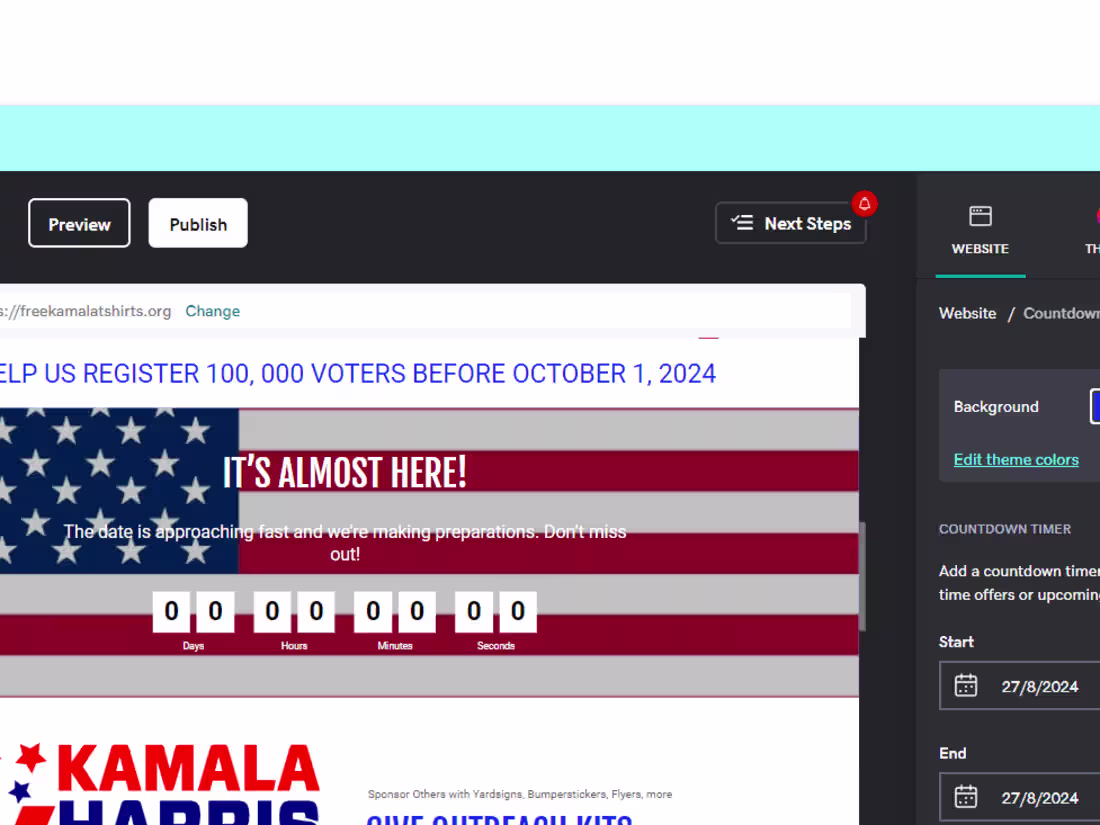 Cover image for website design