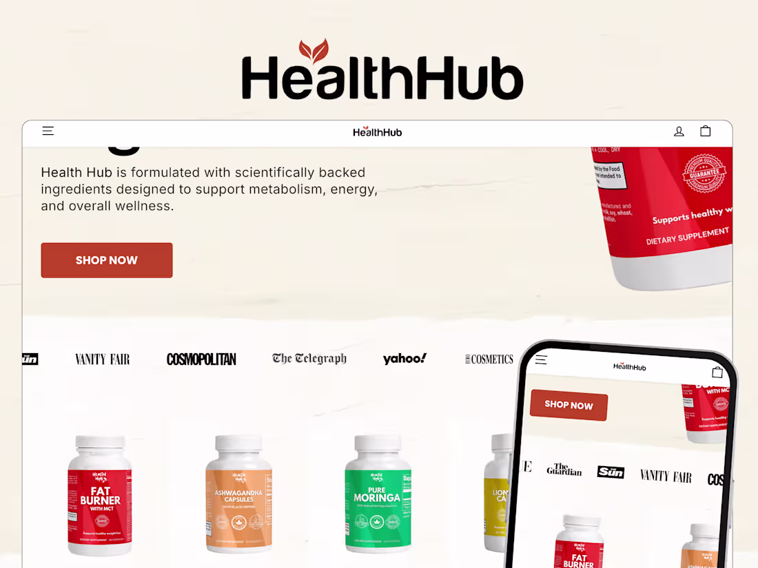 Cover image for Instant | Supplements Ecom