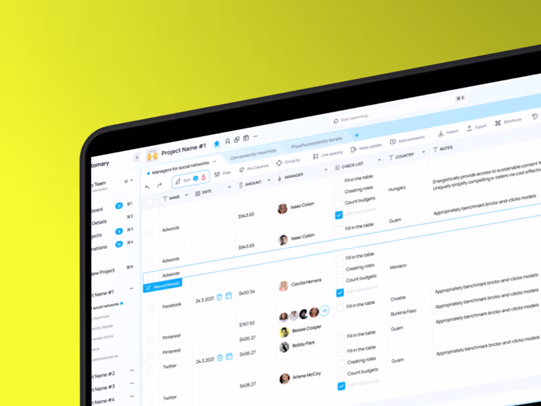 Cover image for Management SaaS platform