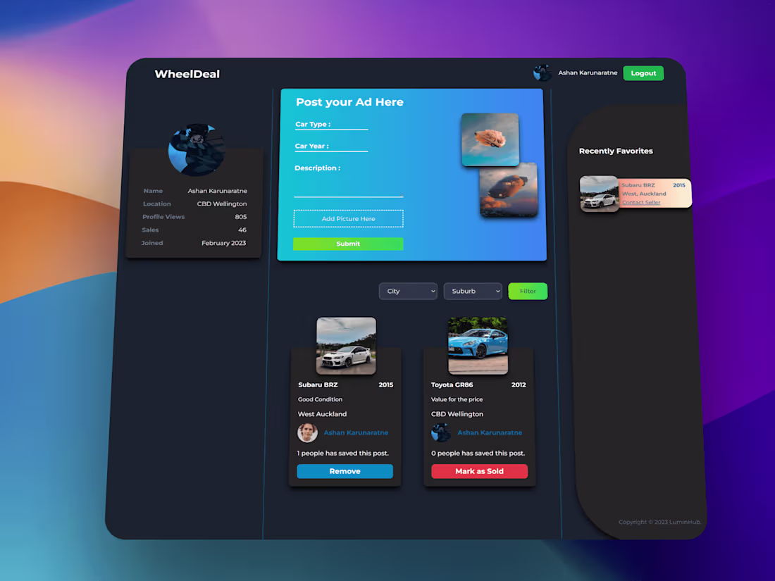 Cover image for WheelDeal