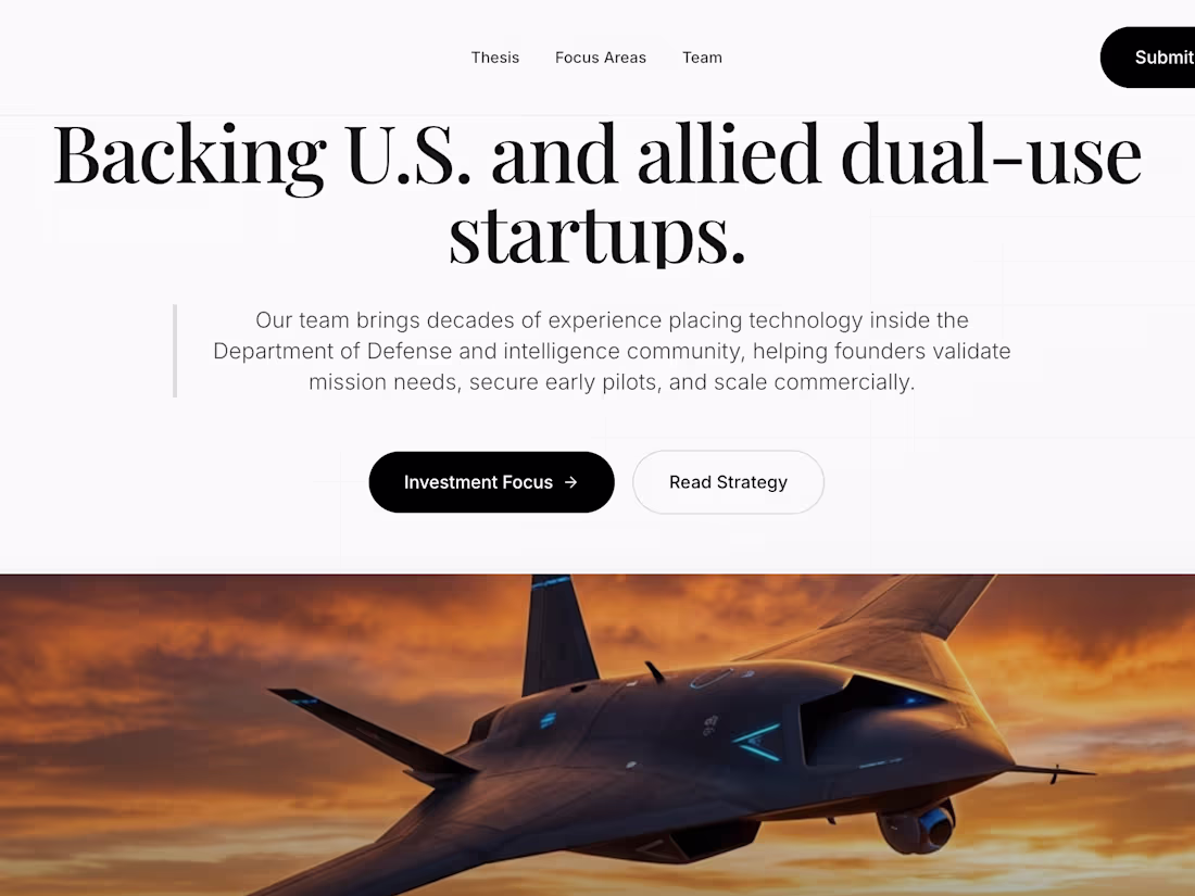 Cover image for A to Z  custom coded website creation for VC firms and startups.