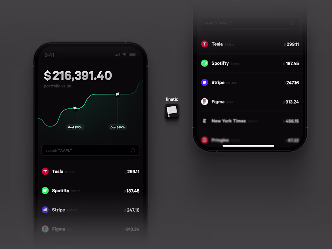Cover image for Finatic the Finance App 💰