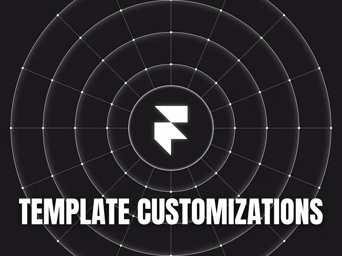Cover image for Template Customizations