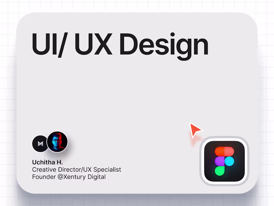 Cover image for UI/ UX Design