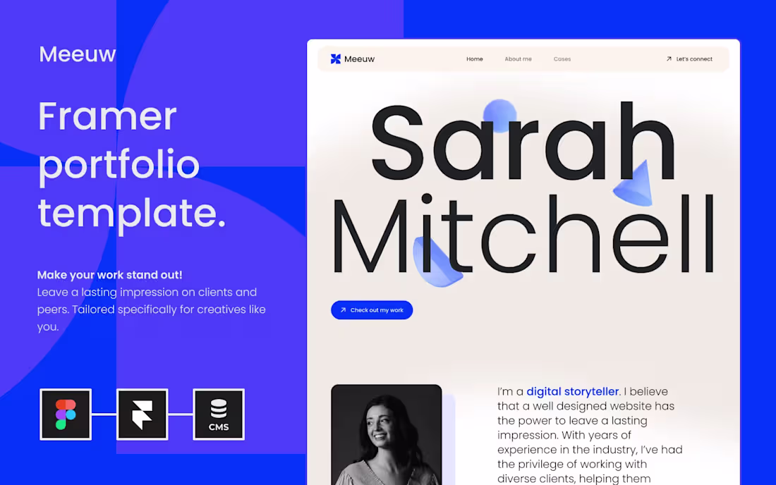 Cover image for Meeuw — Portfolio Template