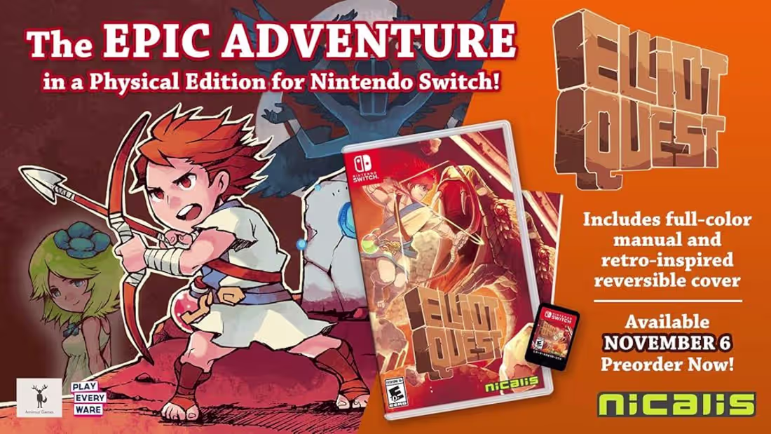 Cover image for Elliot Quest