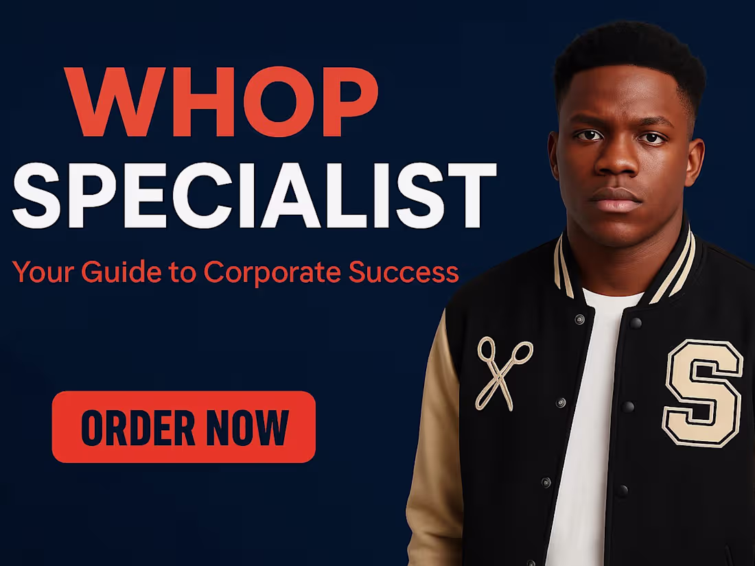 Cover image for  will design your whop store with discord, telegram integration 