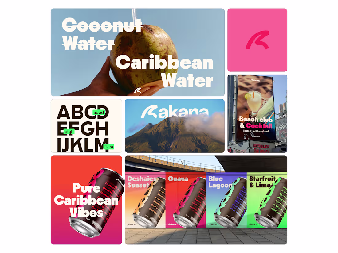 Cover image for Branding for a Caribbean promotions company.