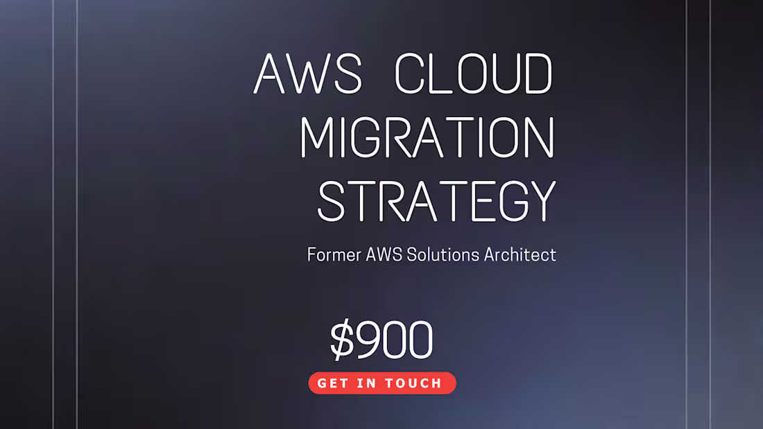 Cover image for AWS Cloud Migration Strategy