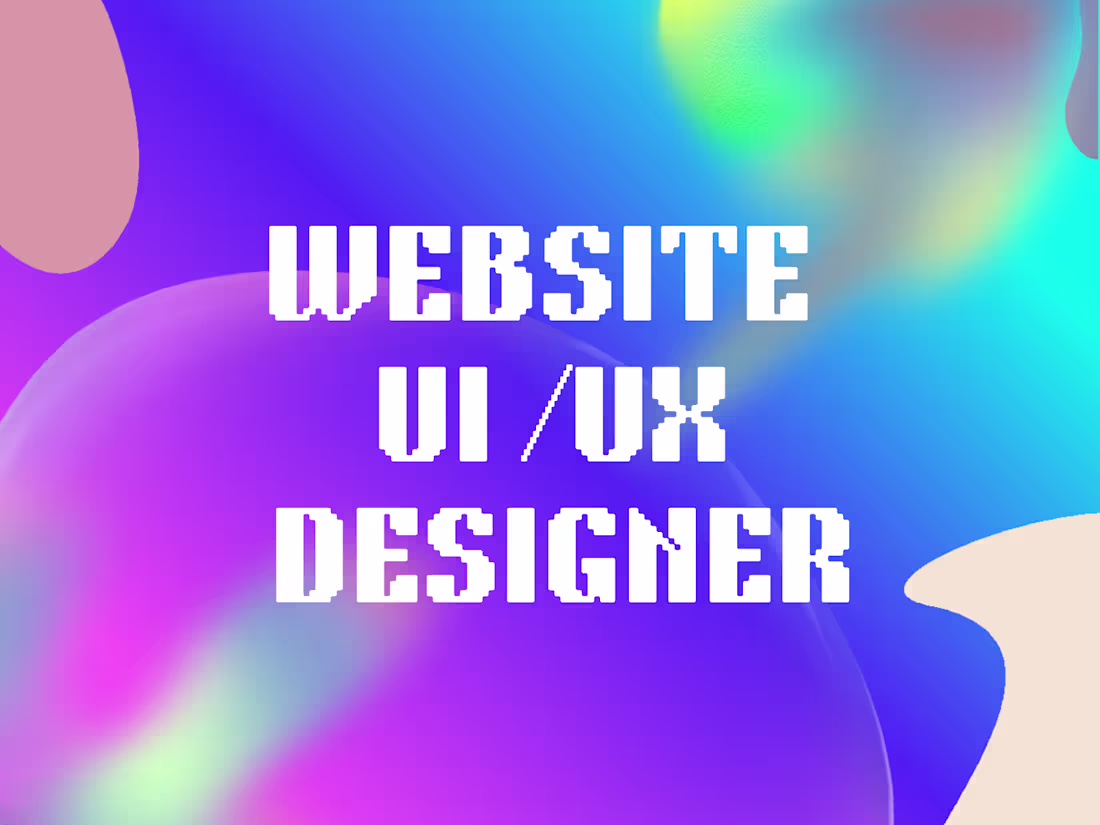 Cover image for Website UX/UI design