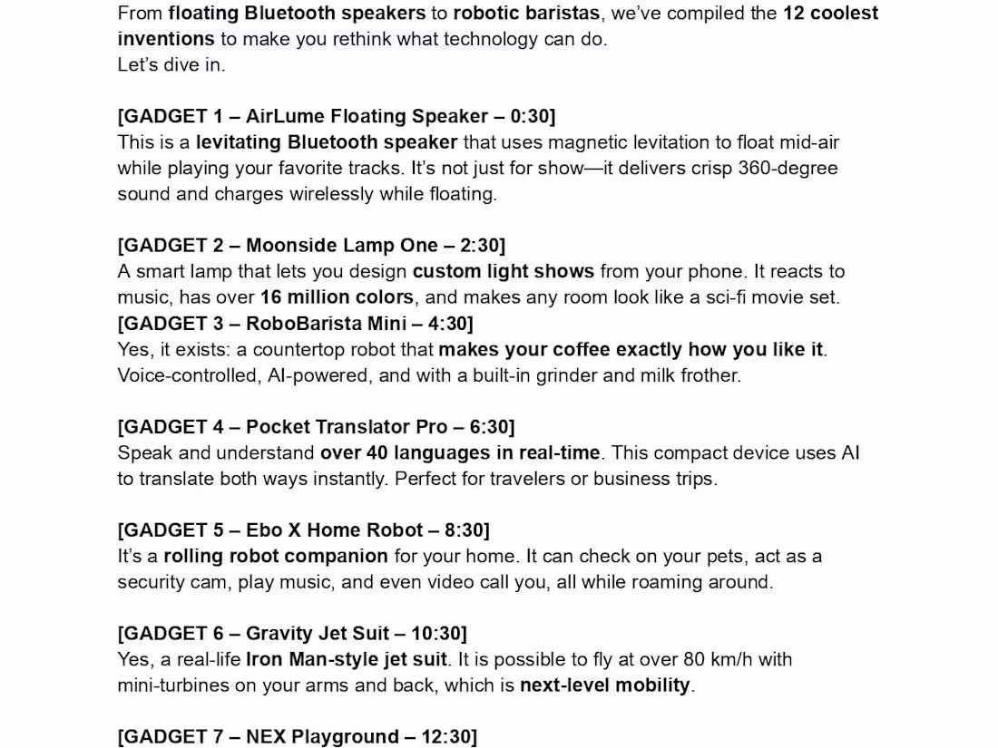 Cover image for 12 Futuristic Gadgets You’ll Instantly Want in 2025