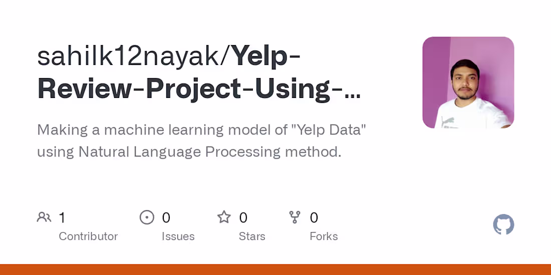 Cover image for Yelp-Review-Project-Using-NaturalLanguageProcessing