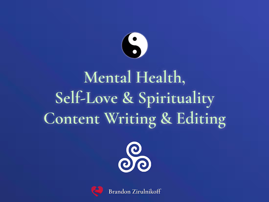 Cover image for Mental Health, Self-Love & Spirituality
