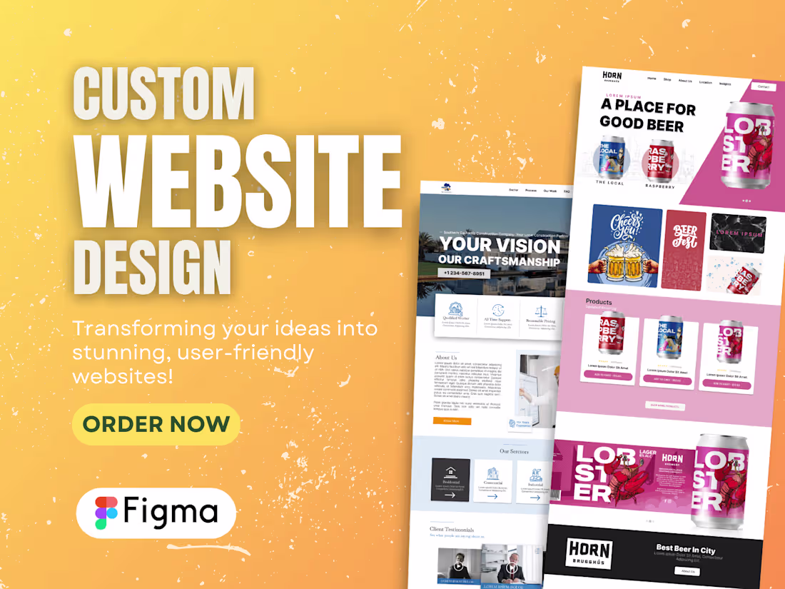 Cover image for Figma Website Design
