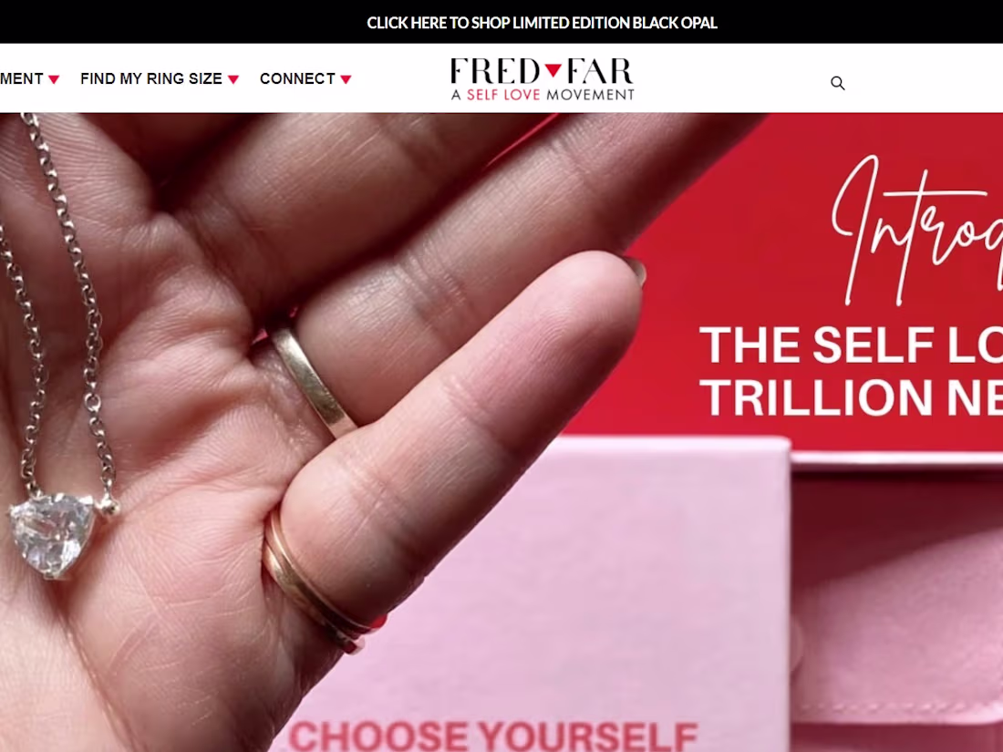 Cover image for The Self Love Pinky Ring by Melody Godfred