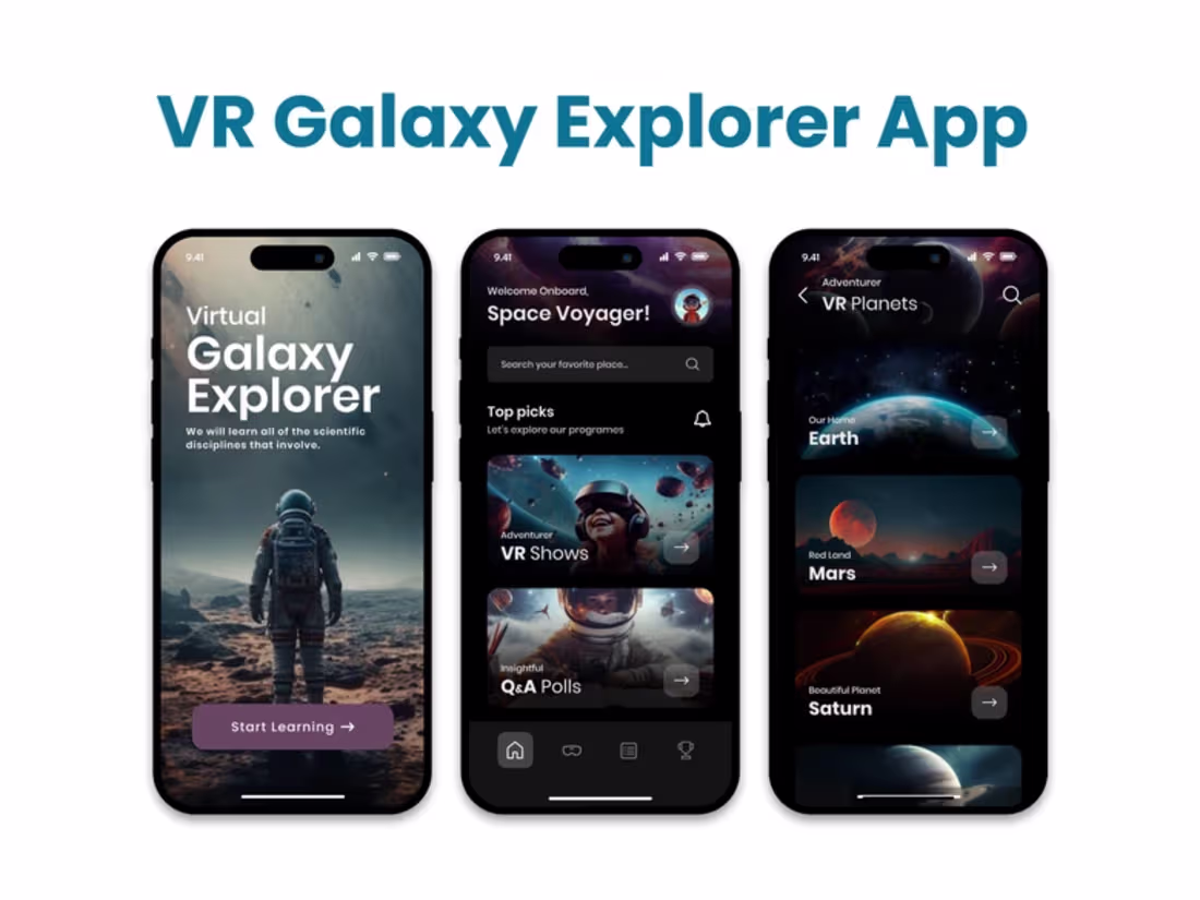 Cover image for VR Galaxy Explorer