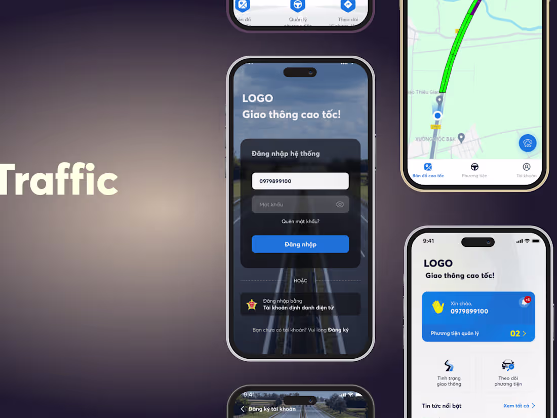 Cover image for Application to track traffic status and vehicle travel schedule