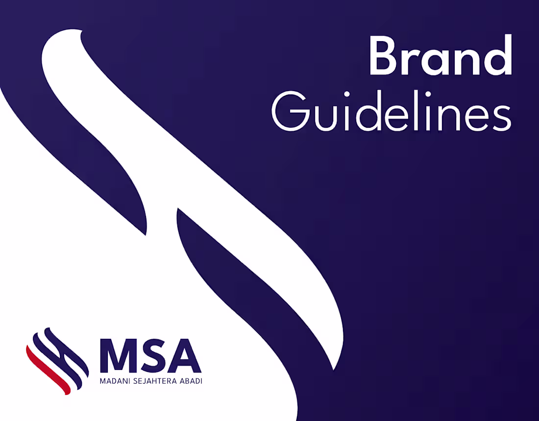 Cover image for Brand Guidelines - MSA Bank