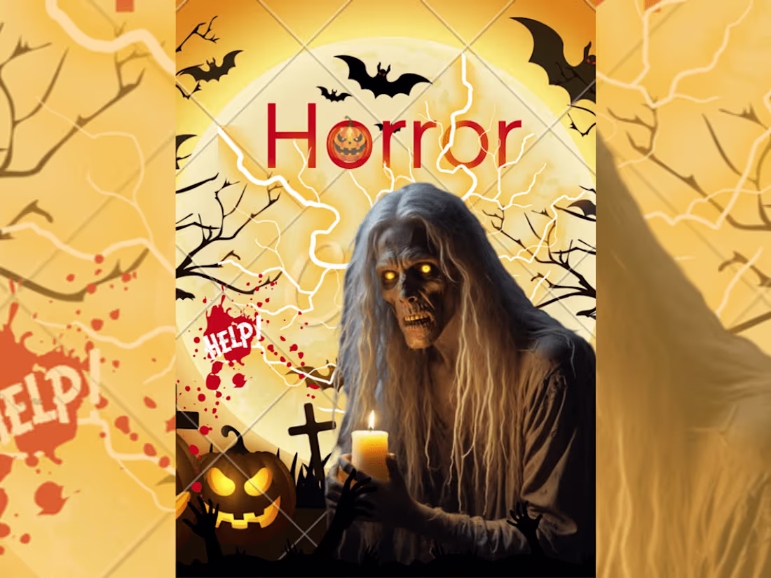 Cover image for Horror movie poster 