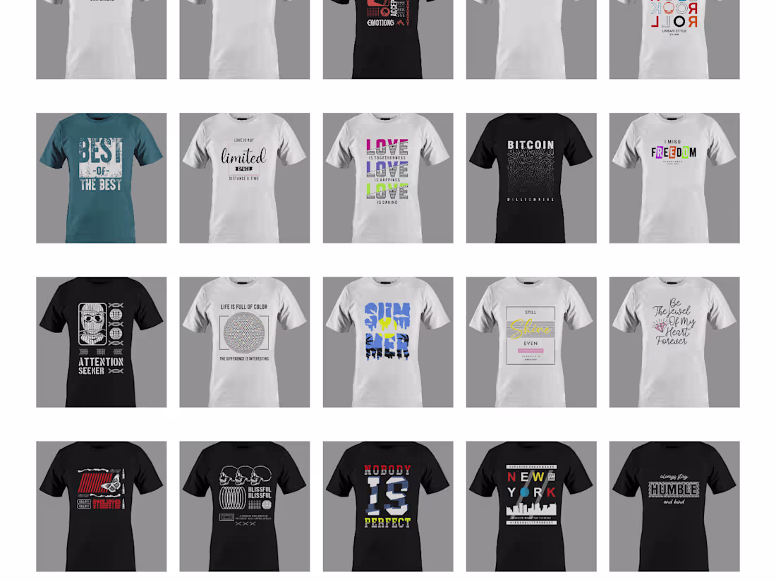 Cover image for Tshirts 