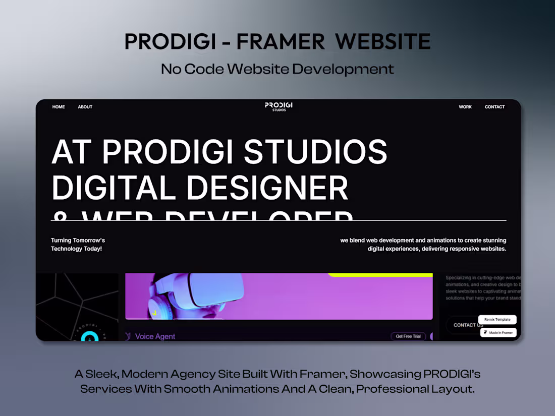 Cover image for Modern Website Development with Framer