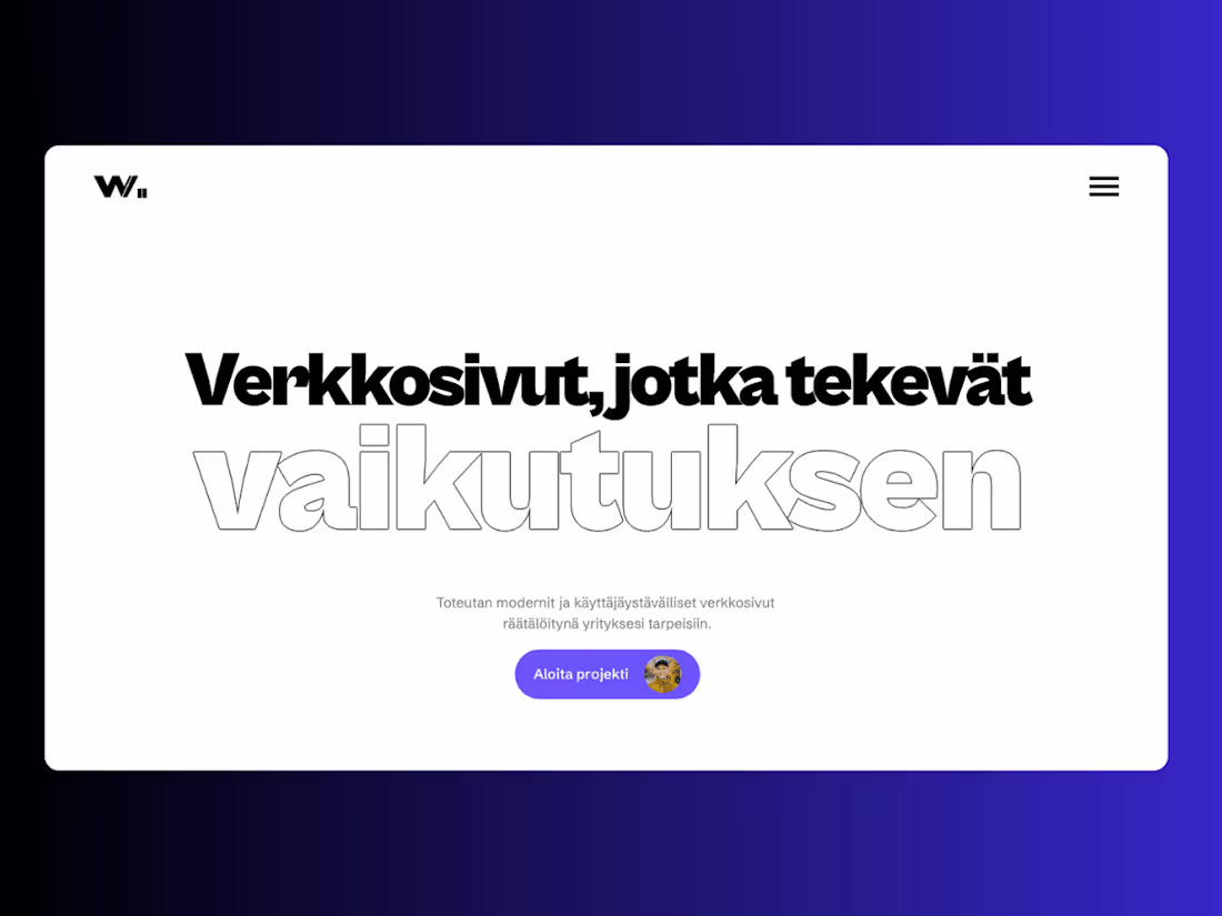 Cover image for Website for a Web Design Agency