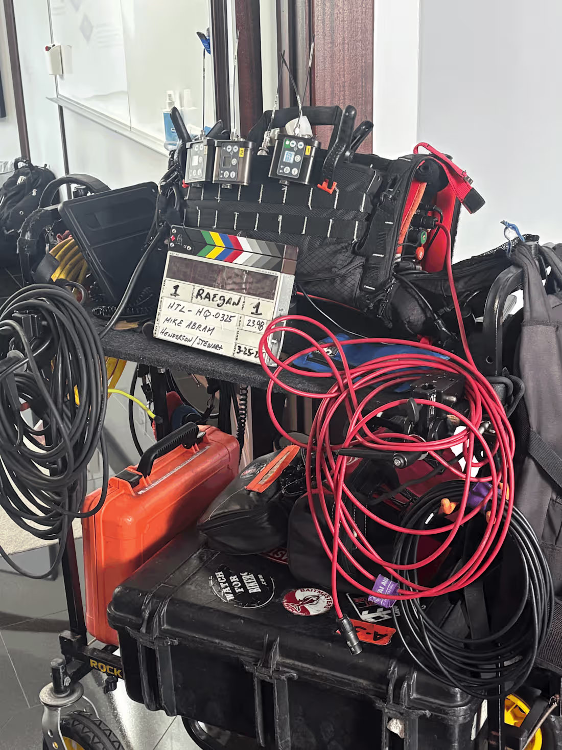 Cover image for Being on set is hands down one of my favorite things to do �...