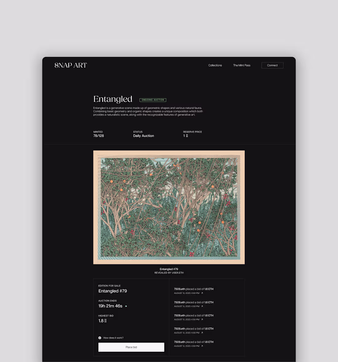 Cover image for Full Web Design (NFT)