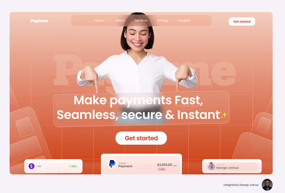 Cover image for I made a hero section that actually converts. Here’s the pai...