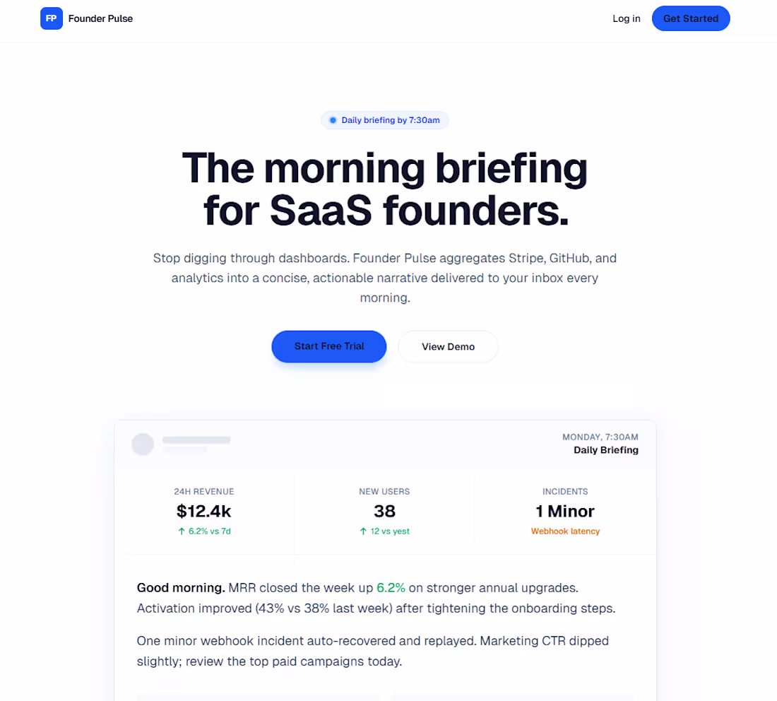Cover image for SaaS founders have important data spread across many differe...