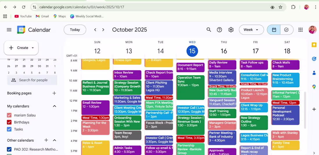 Cover image for Organized Calendar, no meetings missed, no stress.