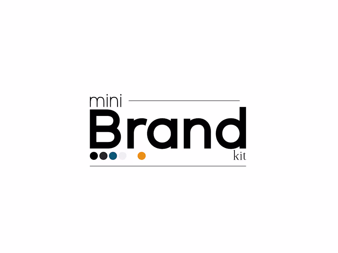 Cover image for Brand Kit (Starter Package)