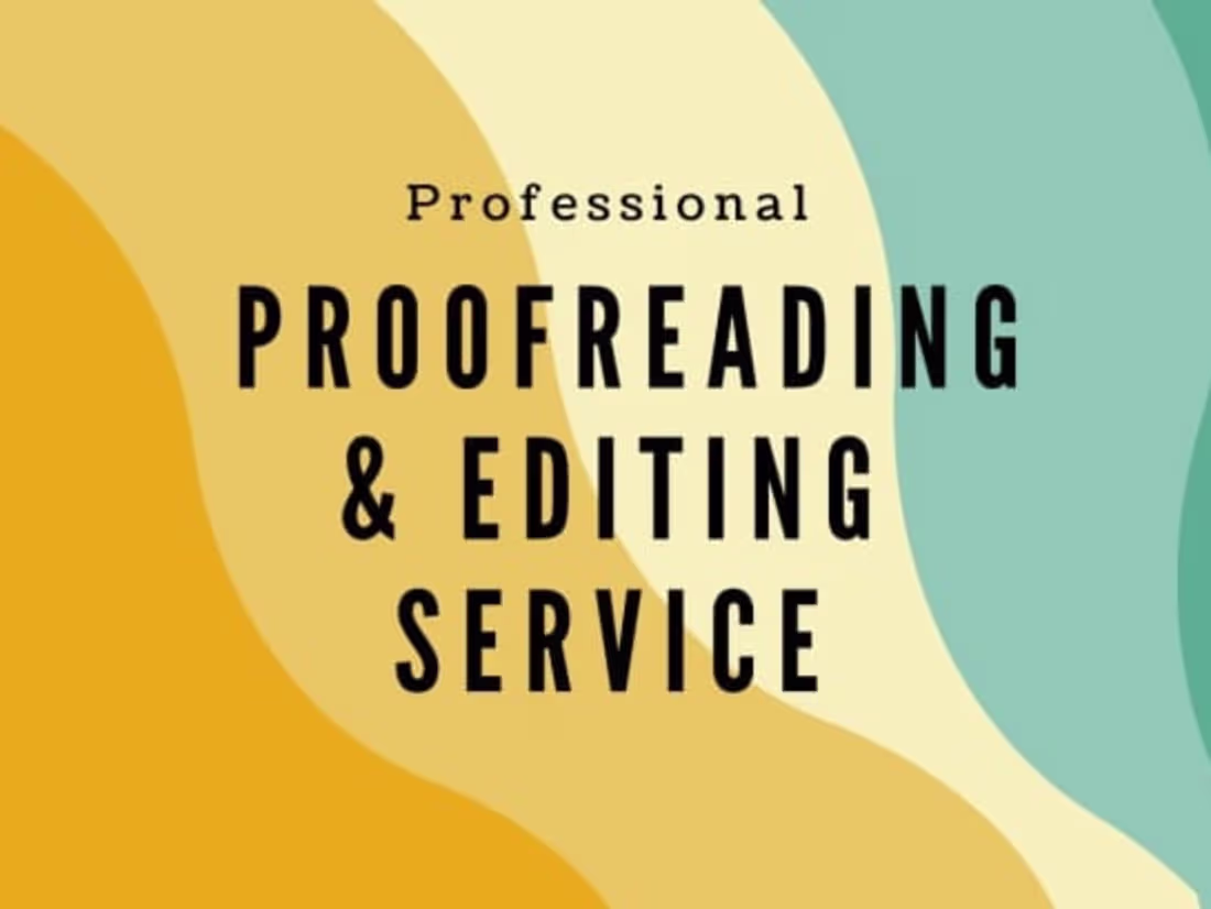 Cover image for "Proofreading Prodigy" offers meticulous proofreading services