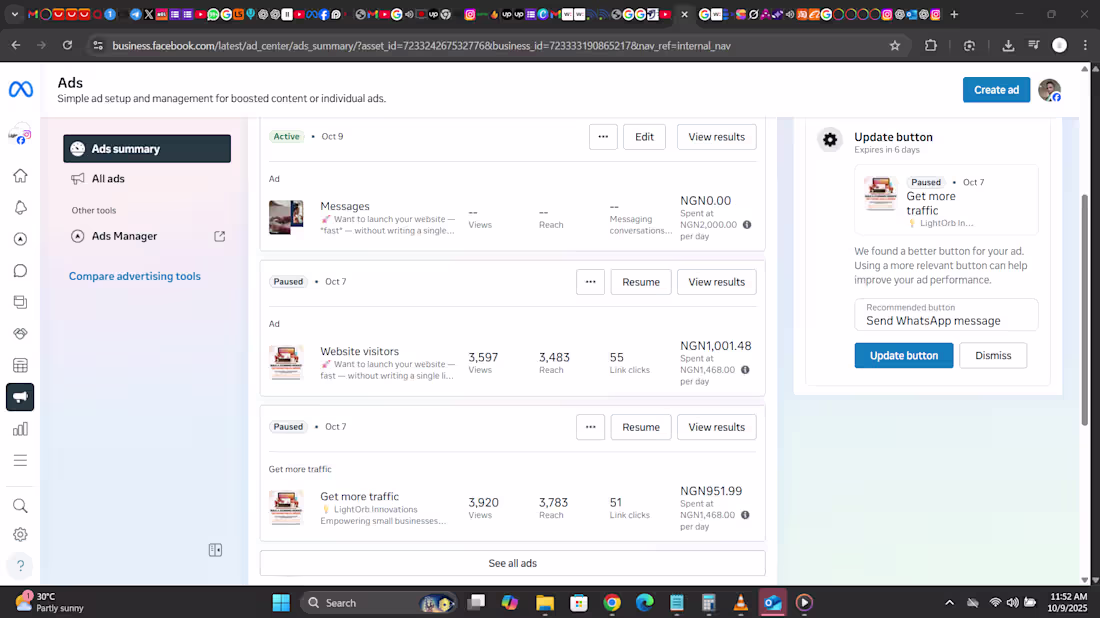 Cover image for Effective Targeted Meta Ads Campaign set up and management(f...