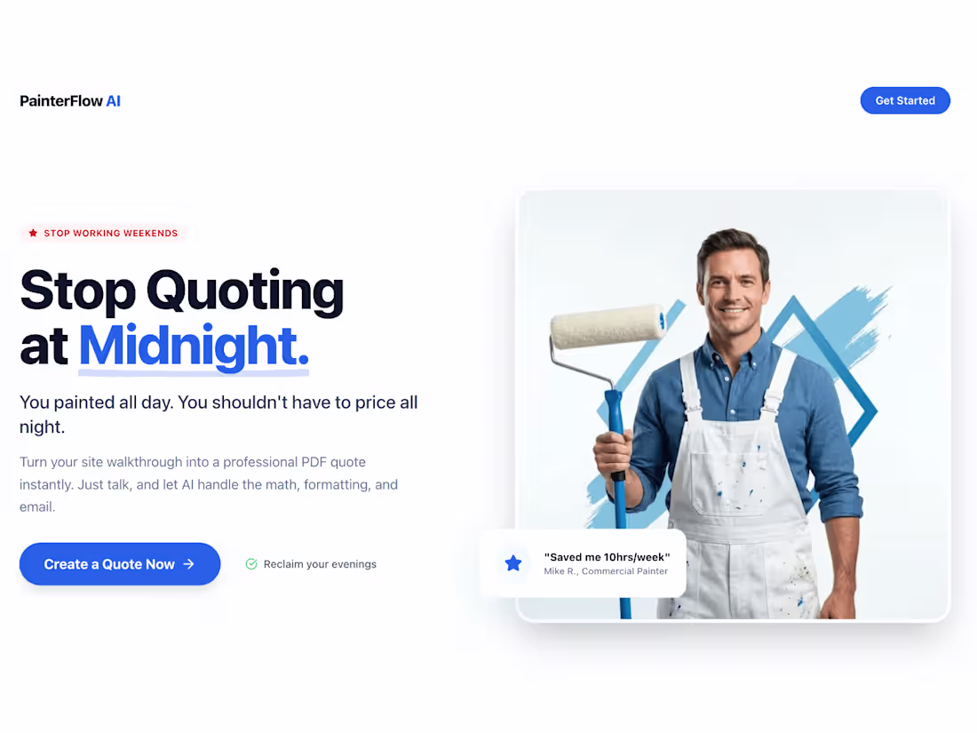 Cover image for AI Quoting Platform with Speech-to-Text & PDF Export