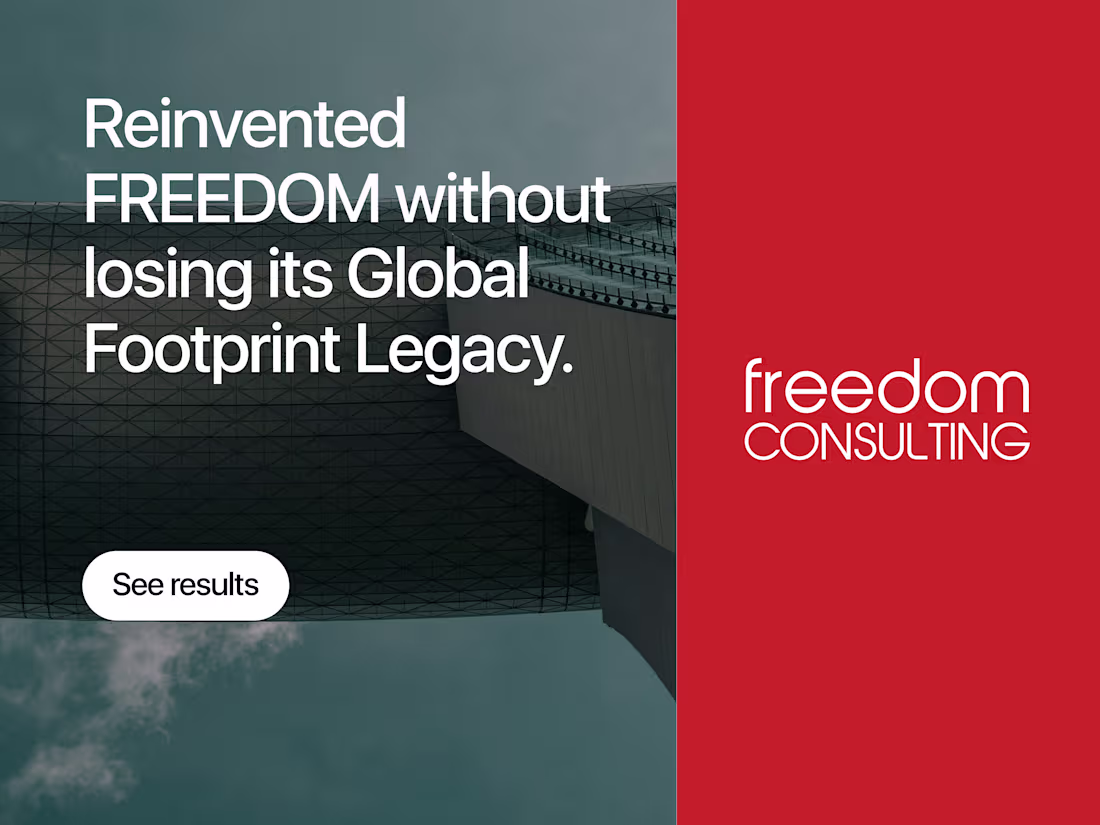 Cover image for Re-invented FREEDOM without losing its Global Footprint Legacy