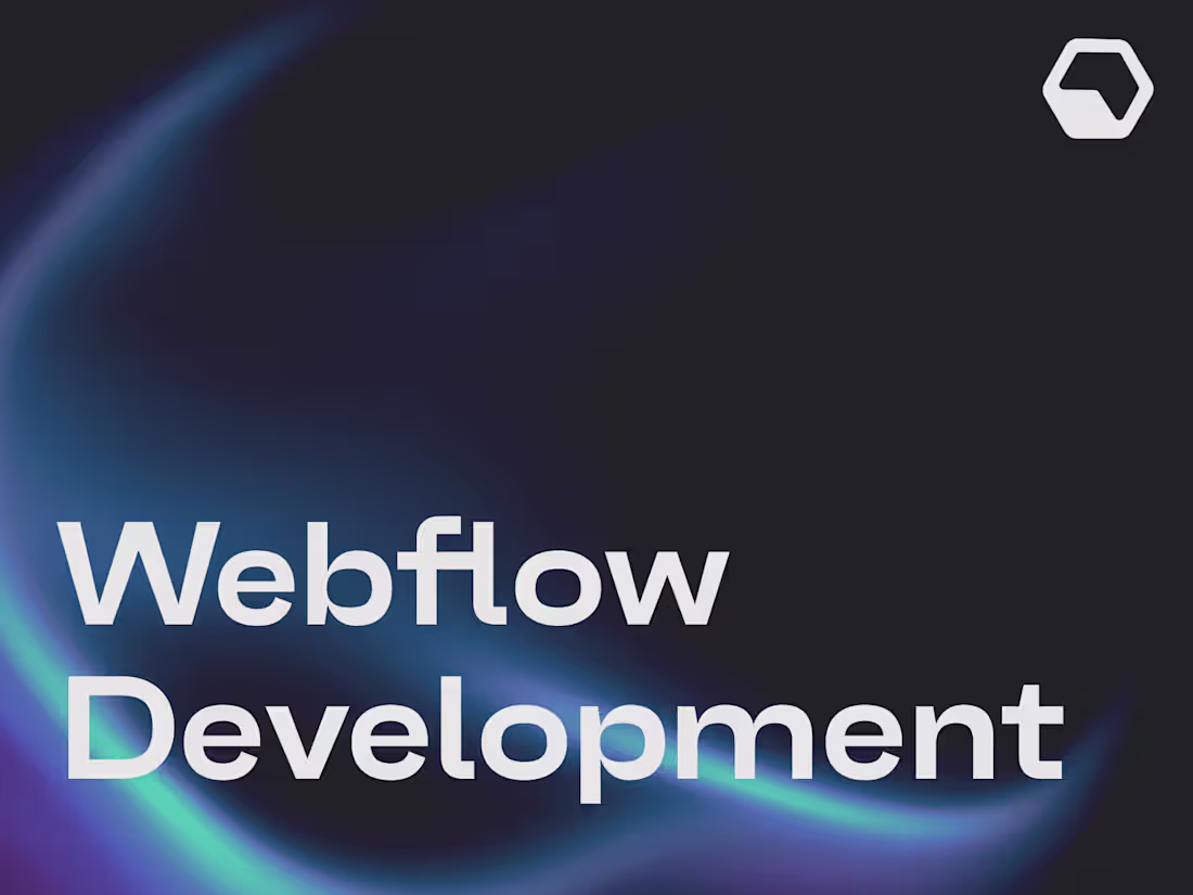 Cover image for Webflow Development