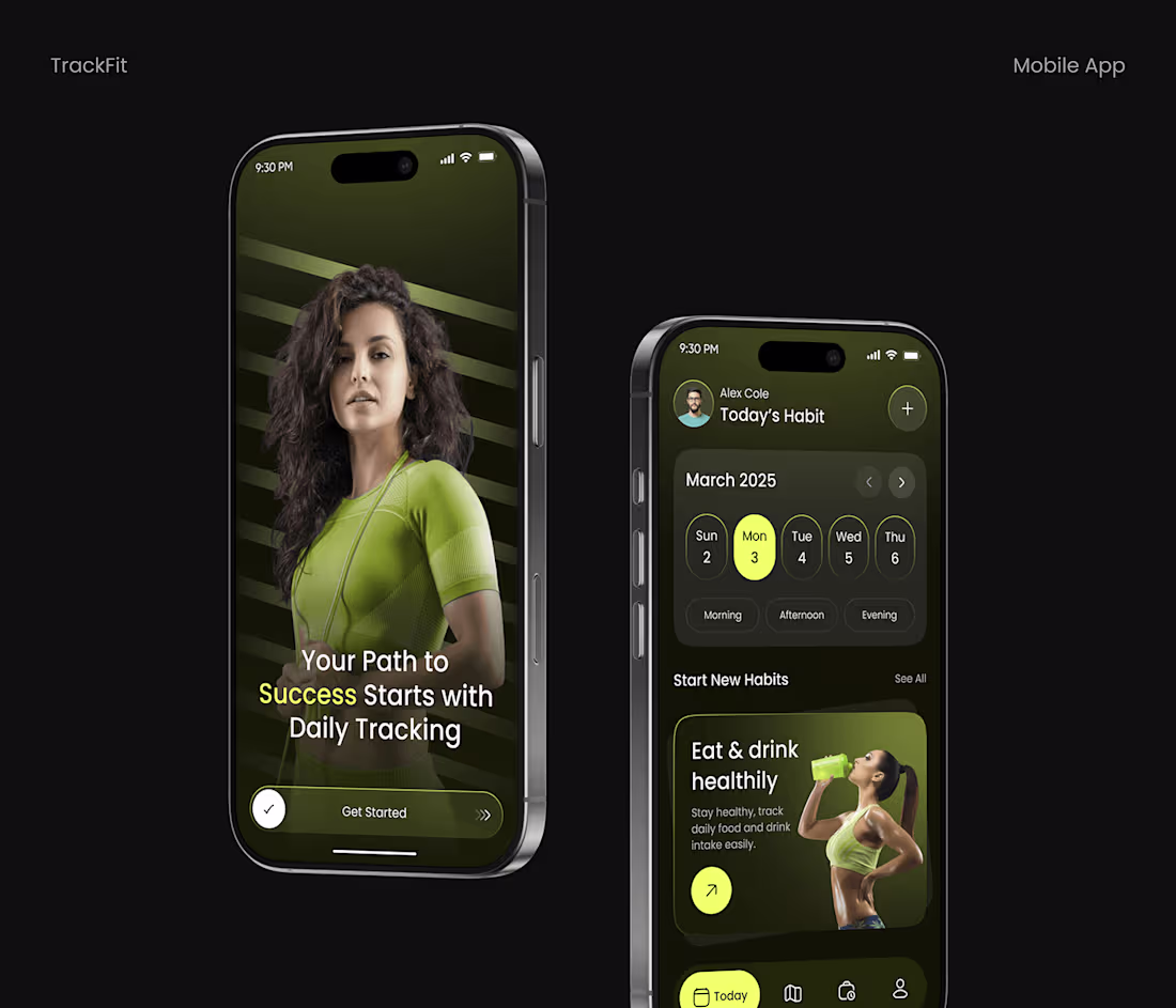 Cover image for Habit & Fitness Tracker App