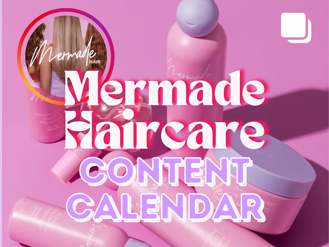 Cover image for SMM (Sample Content Calendar)