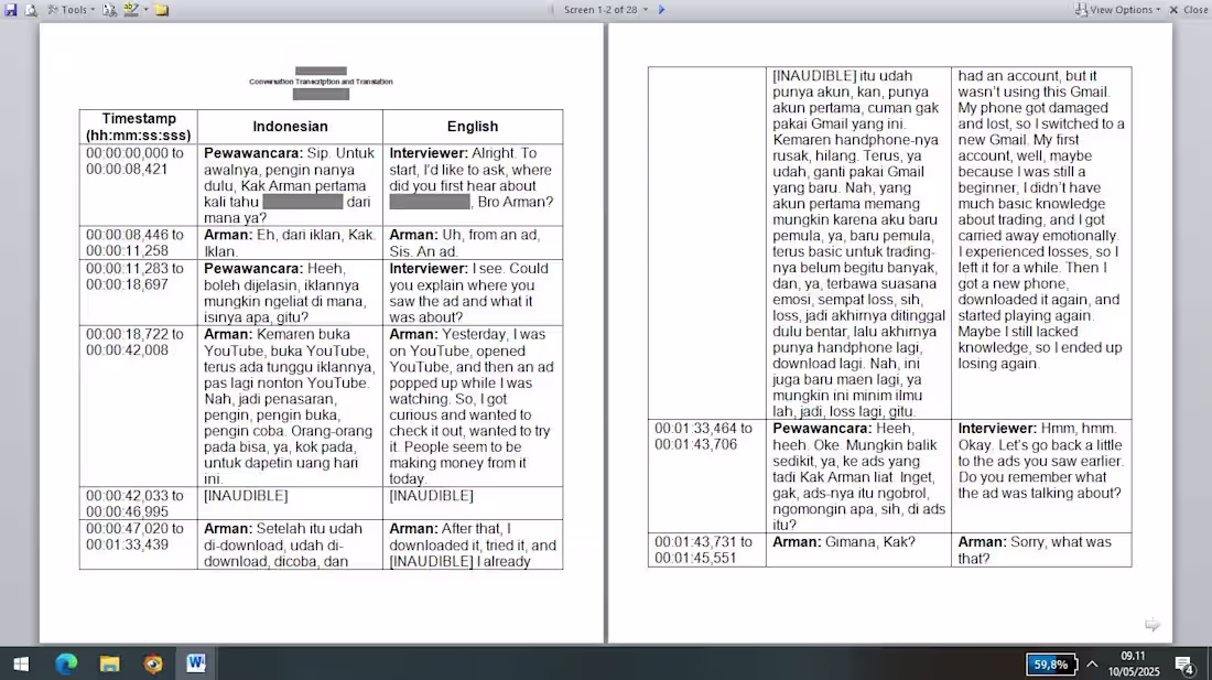 Cover image for Business Conversation Transcription & Translation