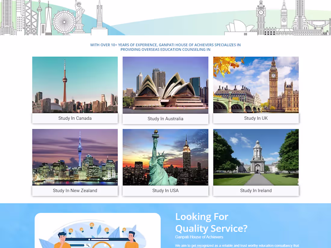 Cover image for GHA Immigration Website 