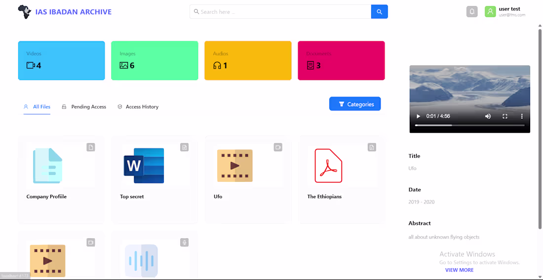 Cover image for File management system (FMS)