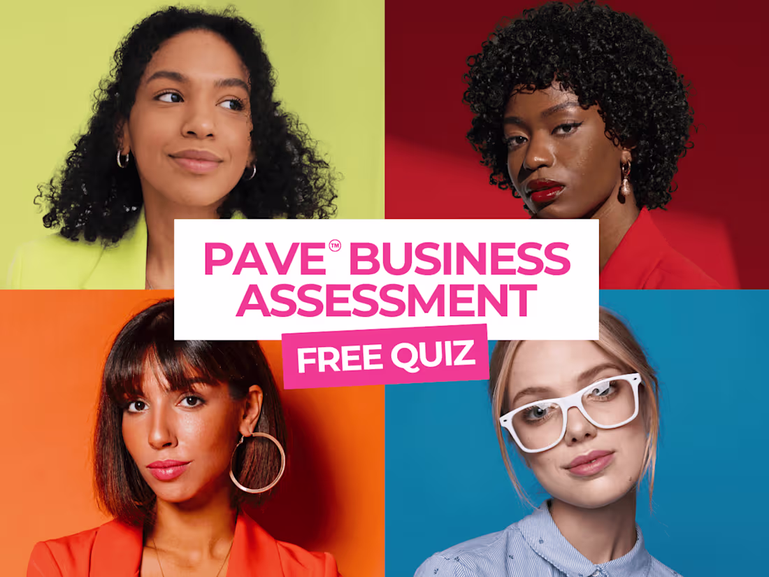 Cover image for PAVE™  Business Assessment