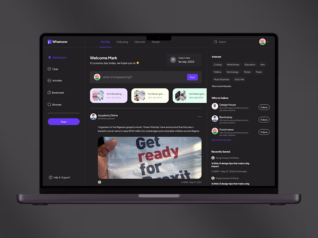 Cover image for Dashboard, Web App