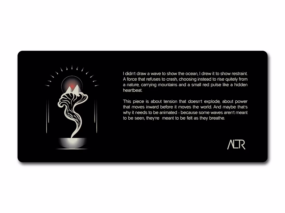 Cover image for "Taste of The Waves."
What if