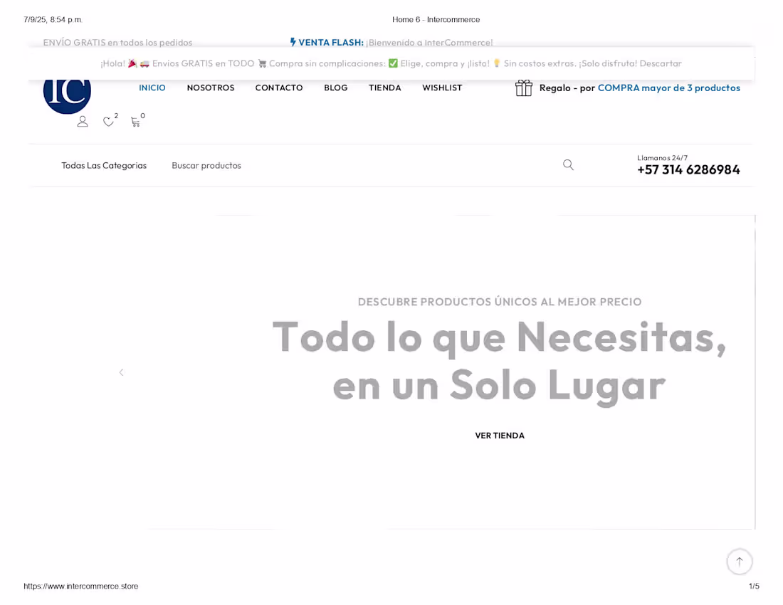 Cover image for E-commerce Content & Copywriting for InterCommerce