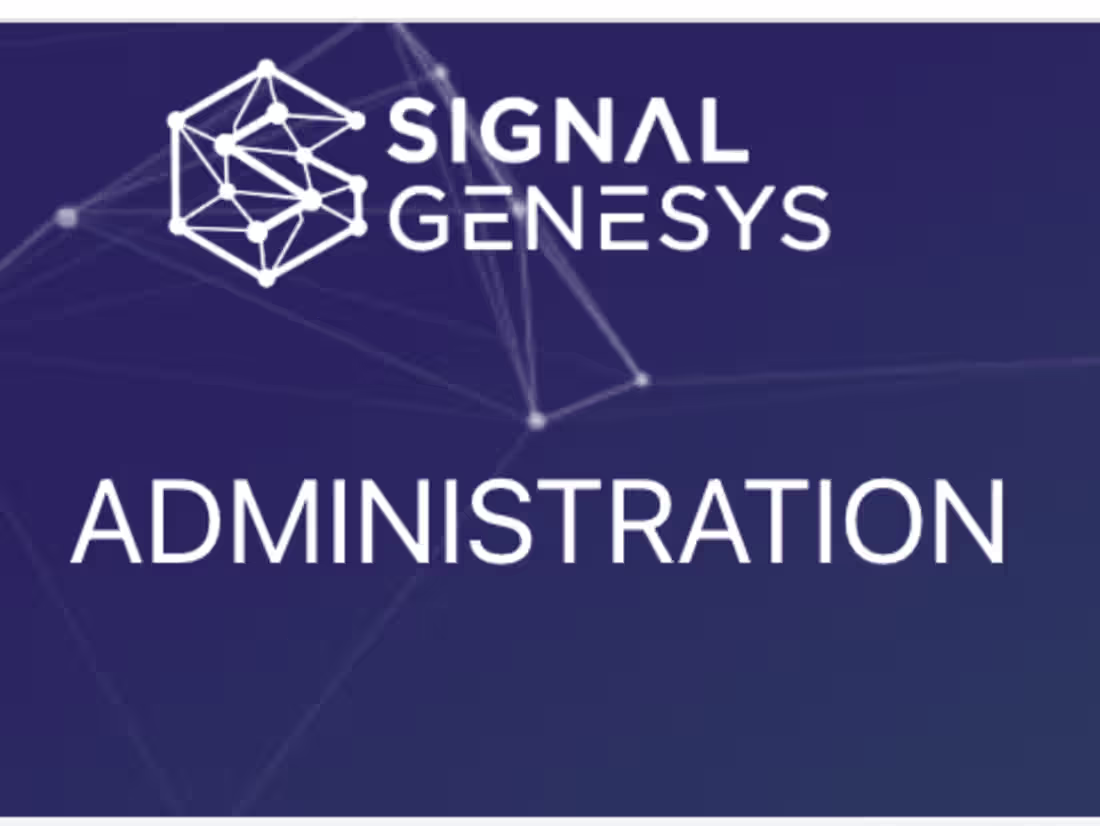Cover image for Signal Genesys