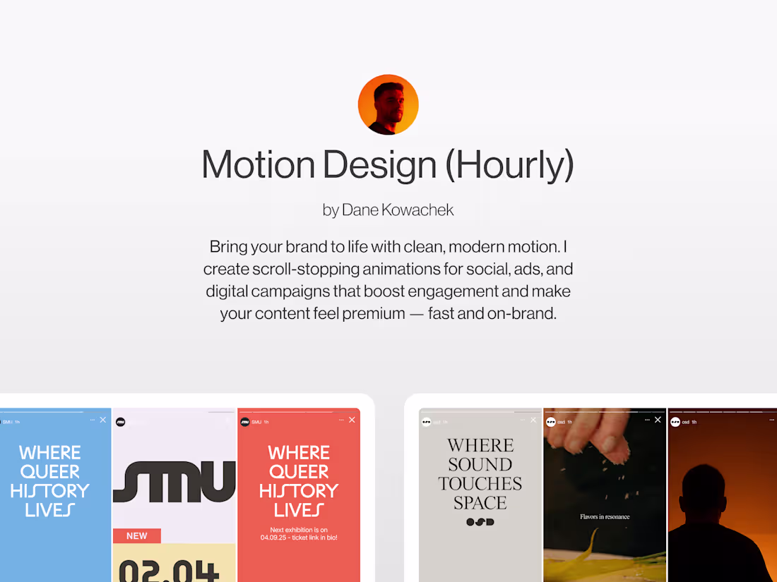 Cover image for Motion Graphics for Branding