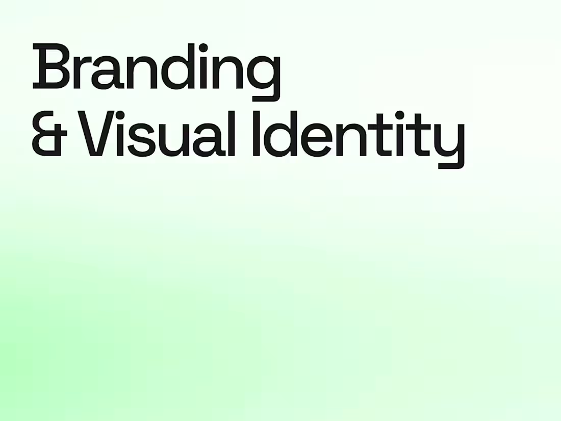 Cover image for Branding & Visual Identity